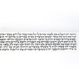 22 tefillin parchment included in a set of Gasos Deluxe Ashkenaz Tefillin 